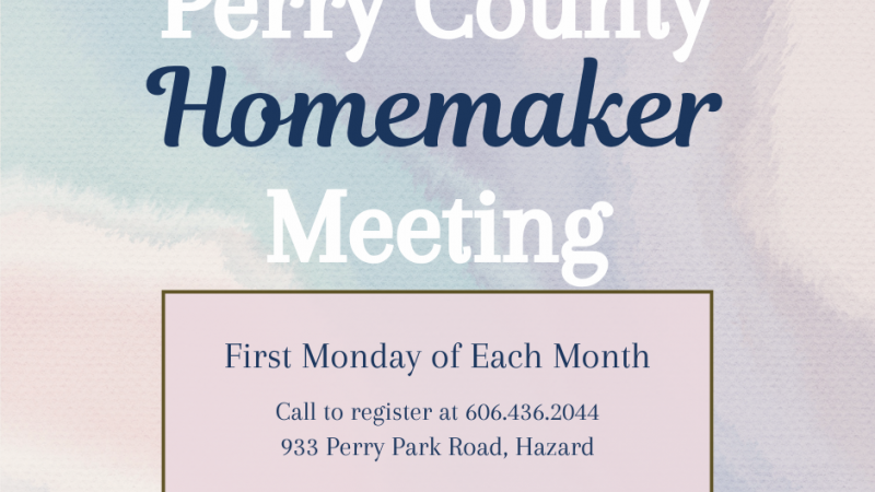 Homemaker Meeting swirl background